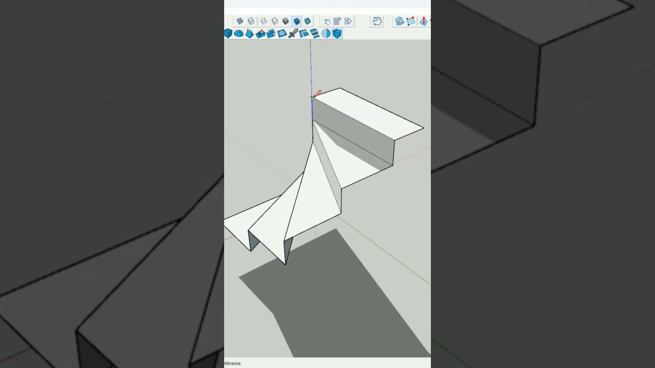 Apprenez à modéliser un escalier avec SketchUp. 