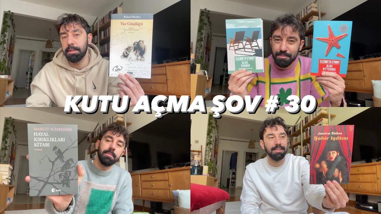 TEK GÜNDEMİN KİTAPLAR OLDUĞU BİR YARIM SAAT