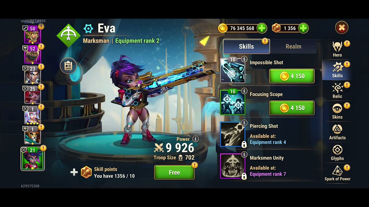 New Hero Eva - Hero Wars | Fields of Tomorrow Season | Hero's Fortune | Hero Wars Alliance