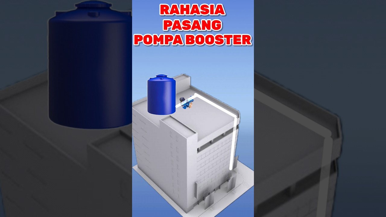 rahasia pasang pompa booster wajib tahu #pompaair #pompaotomatis #tandonair #pompa #pompabooster