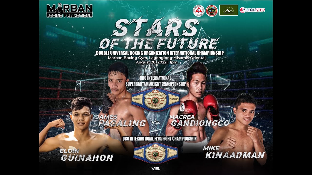 UBO International Flyweight Championship Eldin Guinahon vs Mike Kinaadman
