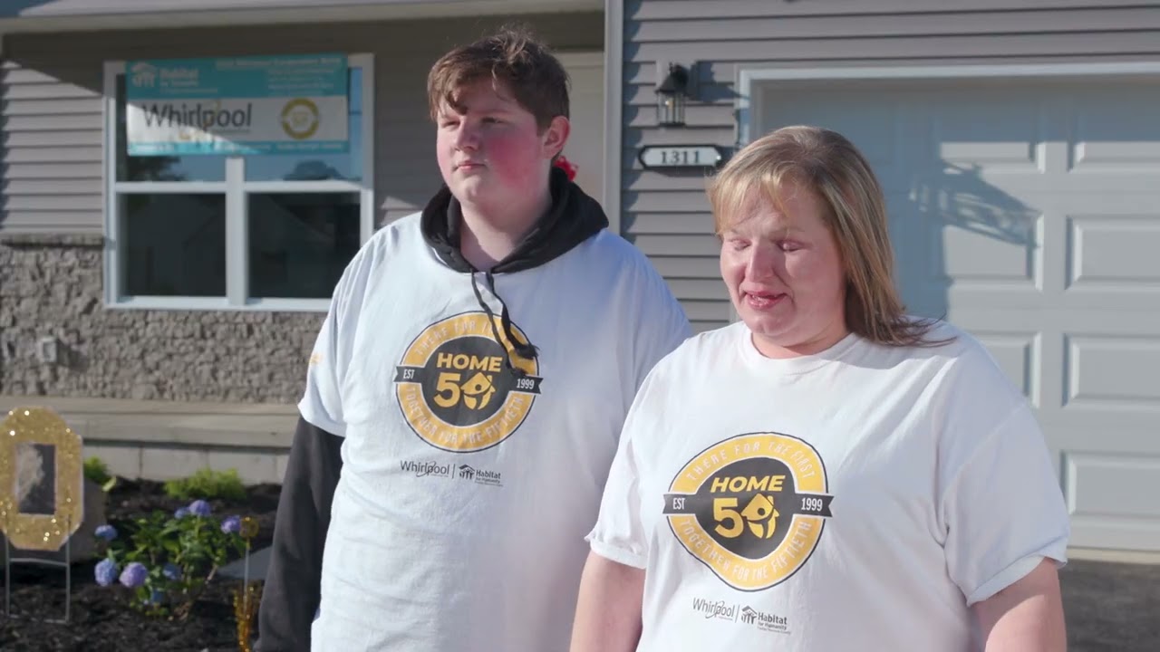 Findlay/Hancock County 50th Habitat Build | Whirlpool Corporation