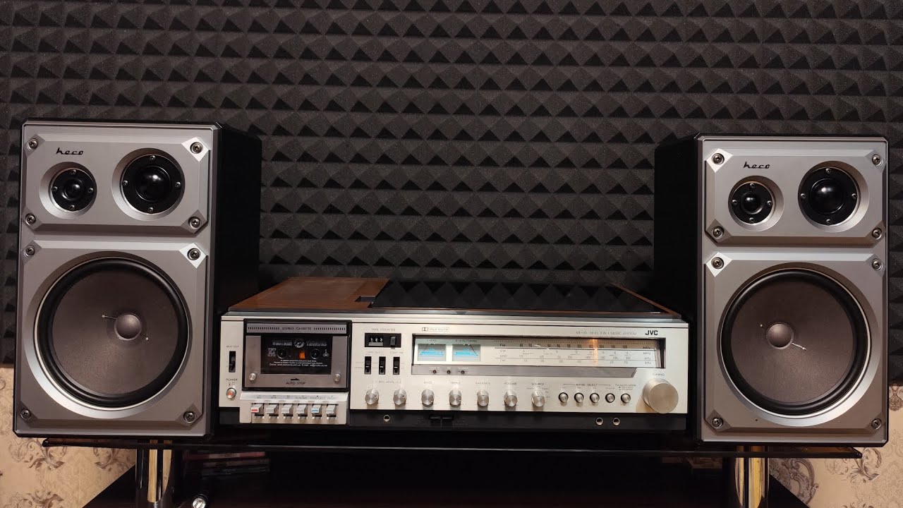 JVC-MF33L - техника достойна уважения , тест на запись + звук.