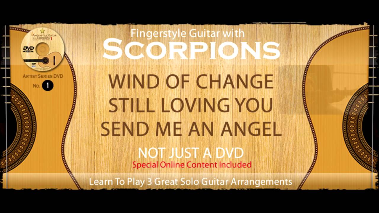 Fingerstyle Guitar With Scorpions DVD at HappyFrets.com
