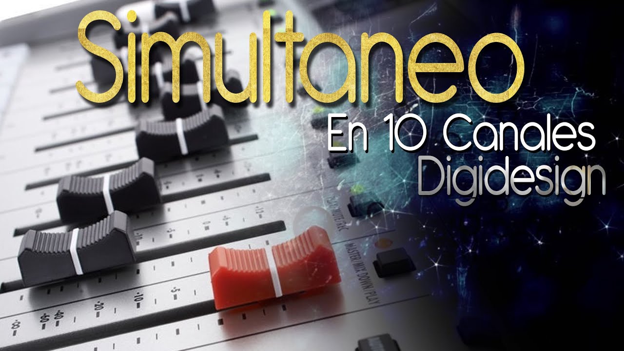 Grabacion Simultaneo 10 canales (Home Studio) Mastering desde mezcla con Adobe Audition 3.0