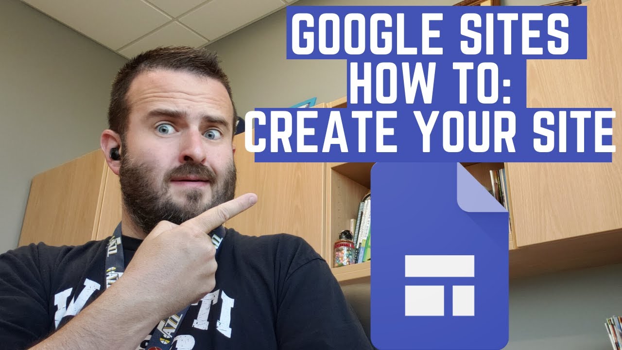 Пошаговое руководство по Google Sites: Создание сайта (1.1)