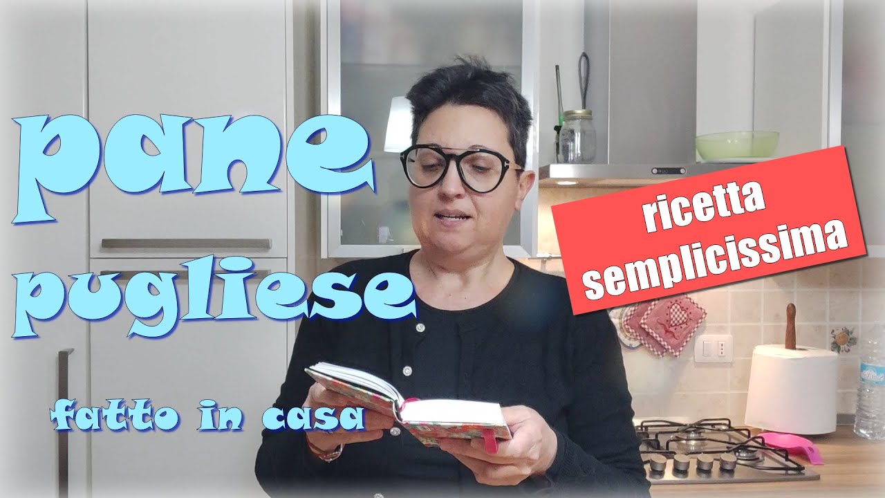 PANE PUGLIESE la ricetta semplificata per farlo in casa