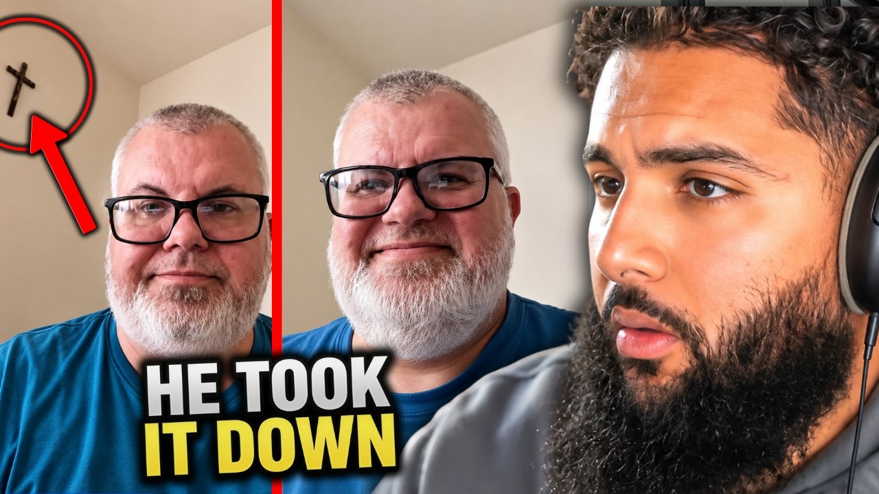 Christian Takes Down His Cross After Learning The Truth About Islam