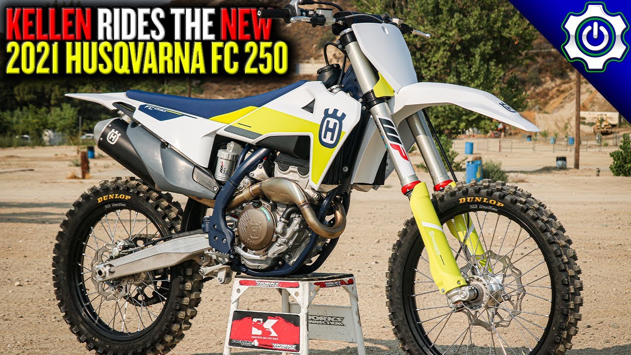 Riding the new 2021 Husqvarna FC 250 at Glen Helen!