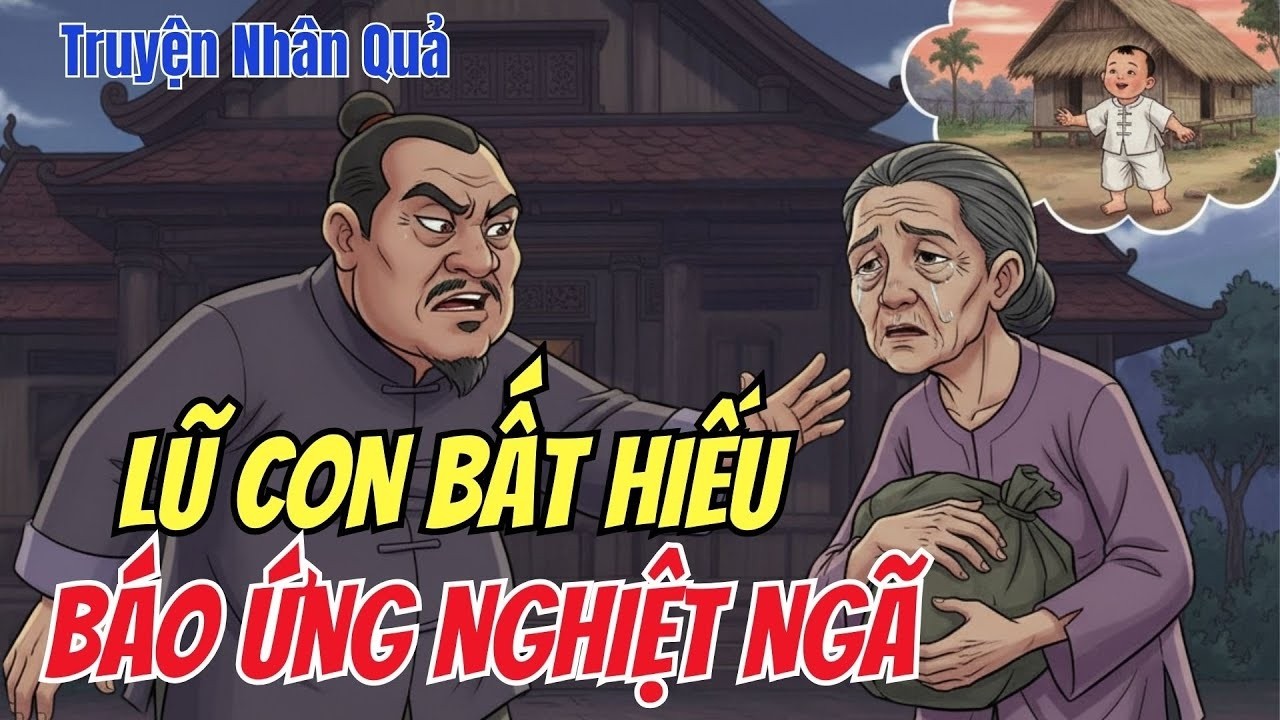 CHUYỆN NHÂN QUẢ:Cặp Vợ Chồng Phú Hộ Bất Hiếu – Nhận Cái Kết Nghiệt Ngã Khiến Ai Cũng Rùng Mình!