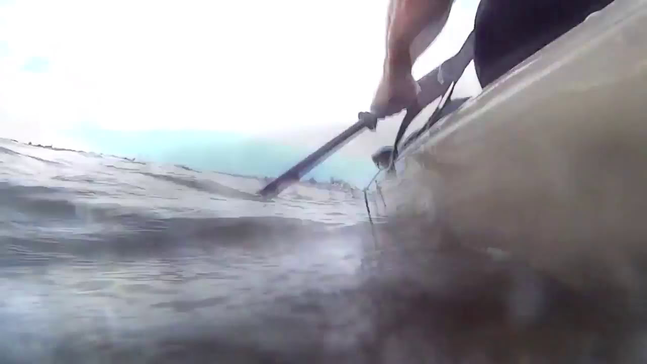 Paddling the Ascend FS12T Sit On Kayak