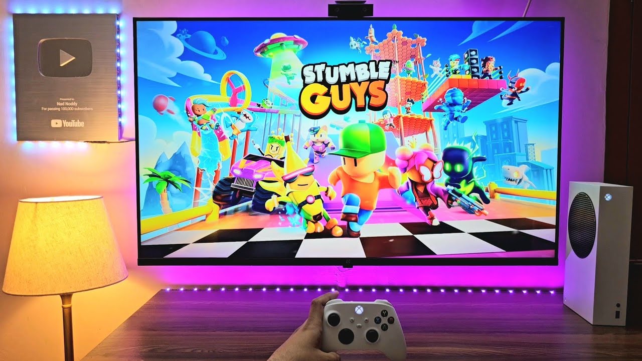 Stumble Guys (Better than FALL GUYS ?? ) Xbox Series S Gameplay