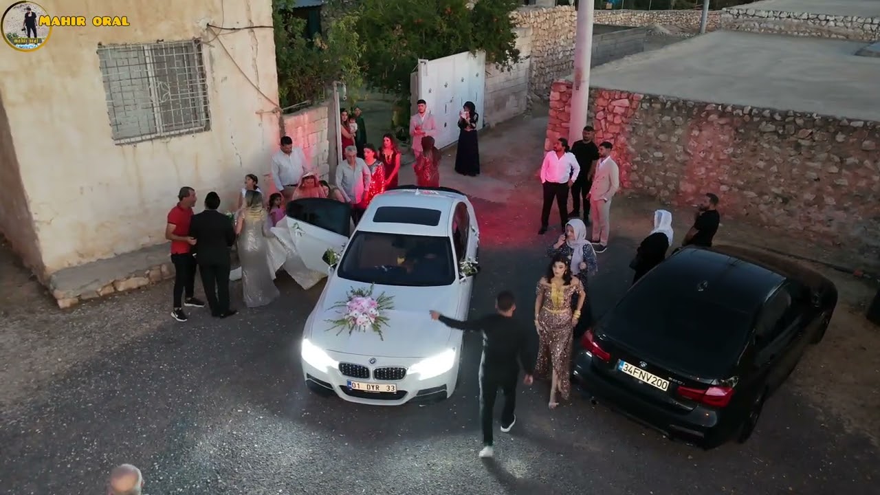 379-Tepeören Köyünden Nusaybine Uzanan Bir Düğün Hikâyesi | Fidan & Ahmet Akbal ciftin| Drone Çekimi