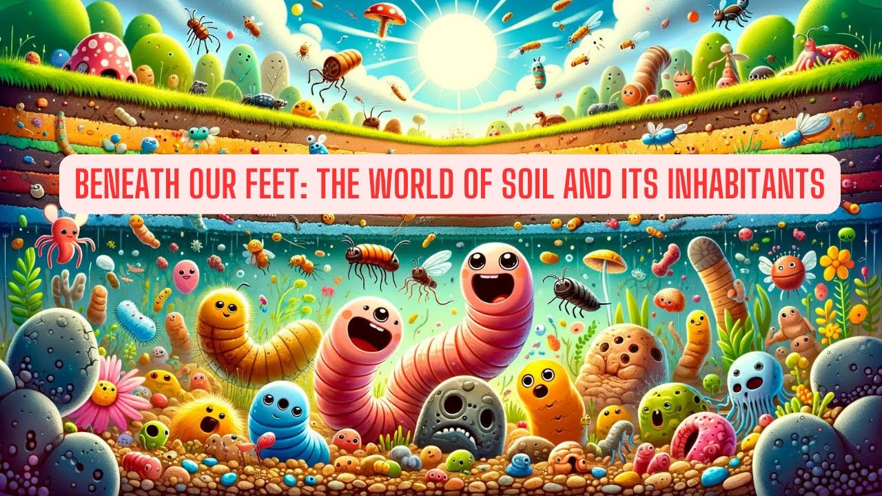 Beneath Our Feet: The World of Soil and Its Inhabitants @AsapSCIENCE&nbsp; #forkids #educational