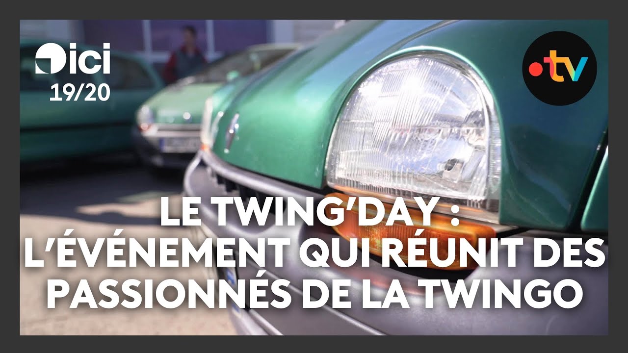 Une centaine de Twingo réunies lors d'un événement entre passionnés