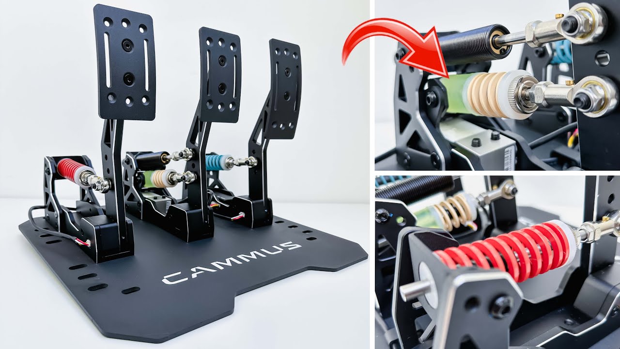 CHEAPEST Loadcell Racing Pedals | Cammus LC100 Review
