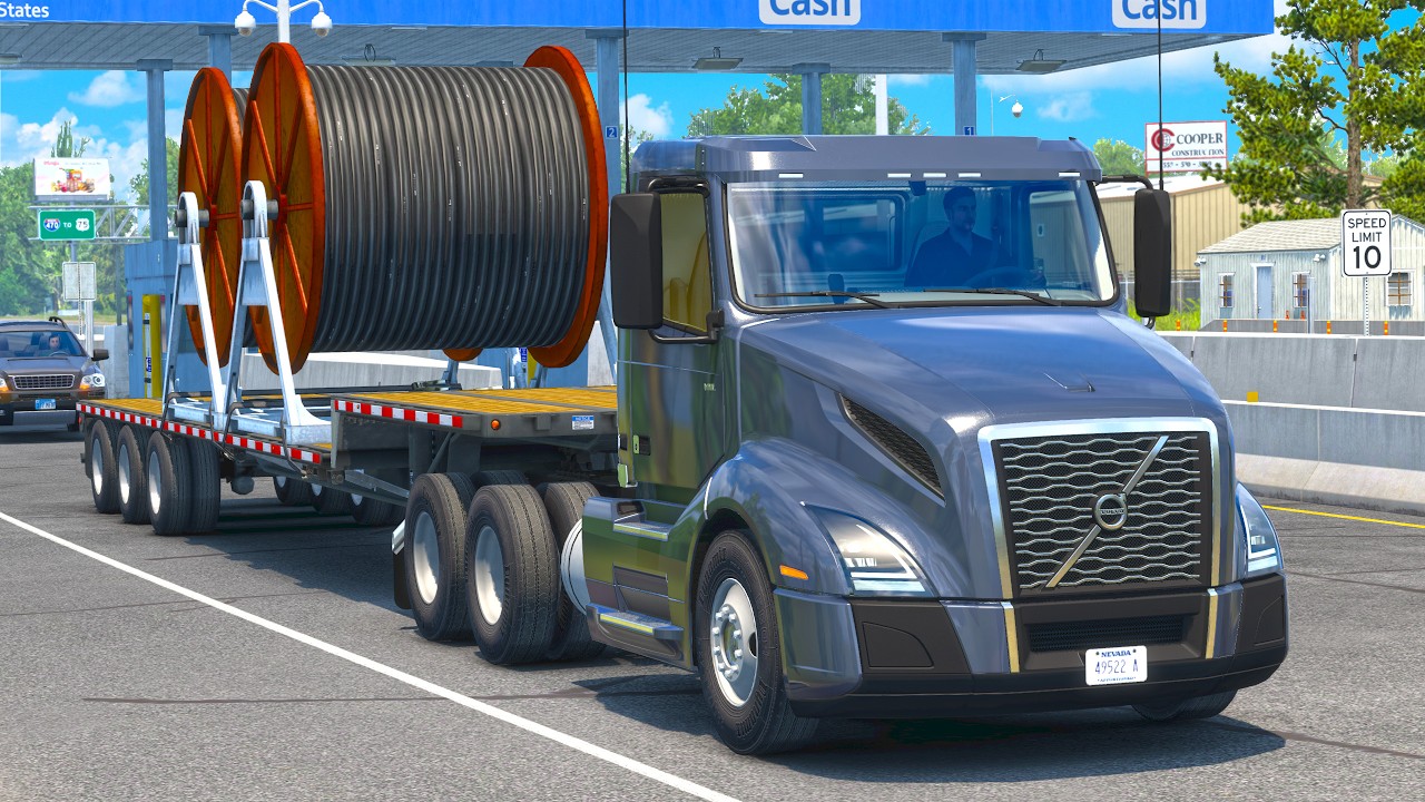 Day 5 Learning How to Drive in American Truck Simulator