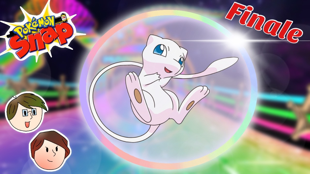 Driving through Rainbow Road - Pokémon Snap Finale