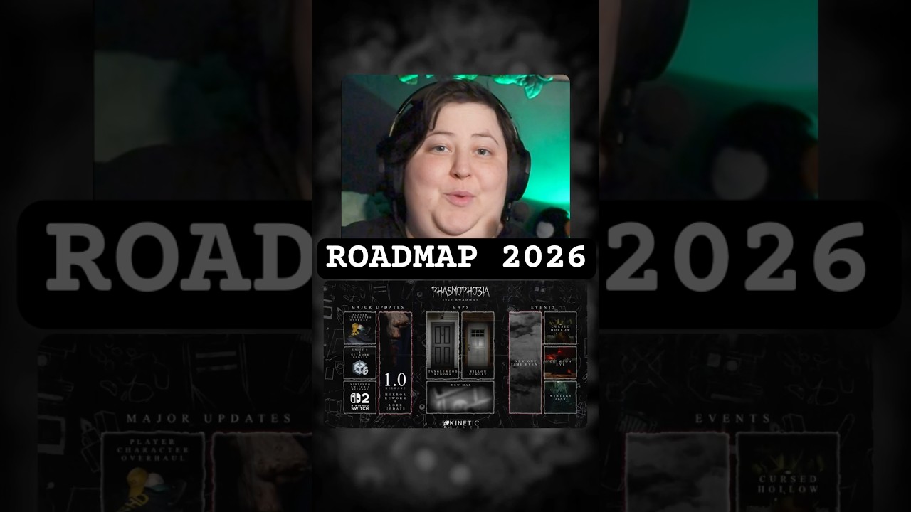 La roadmap 2026 de phasmophobia 🔥