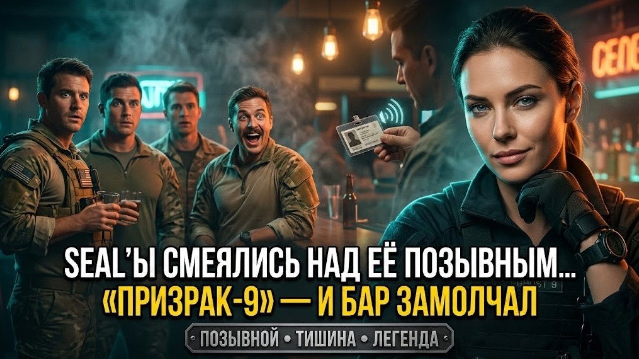 SEALs смеялись над ее позывным — «Ghost Nine» заставил бар замолчать