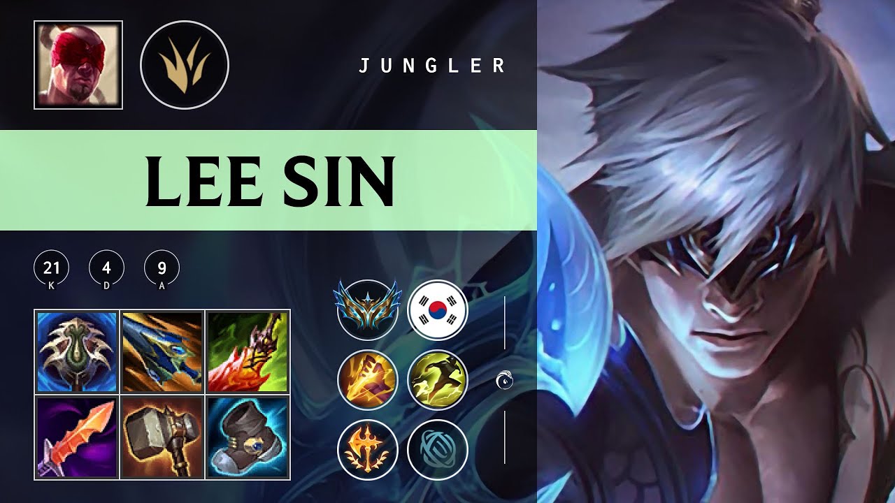 Lee Sin Jungle vs Ambessa - KR Challenger Patch 25.24