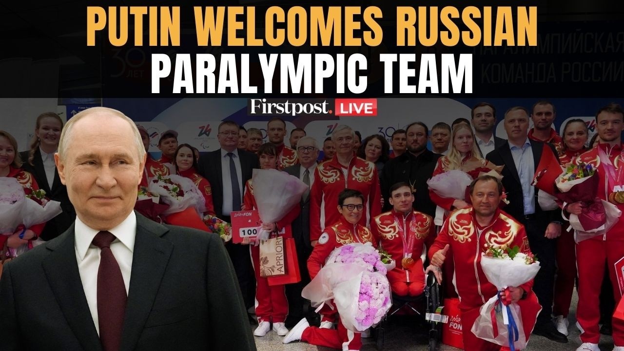 LIVE: Russian President Vladimir Putin Hosts Russian Paralympic Team in Kremlin