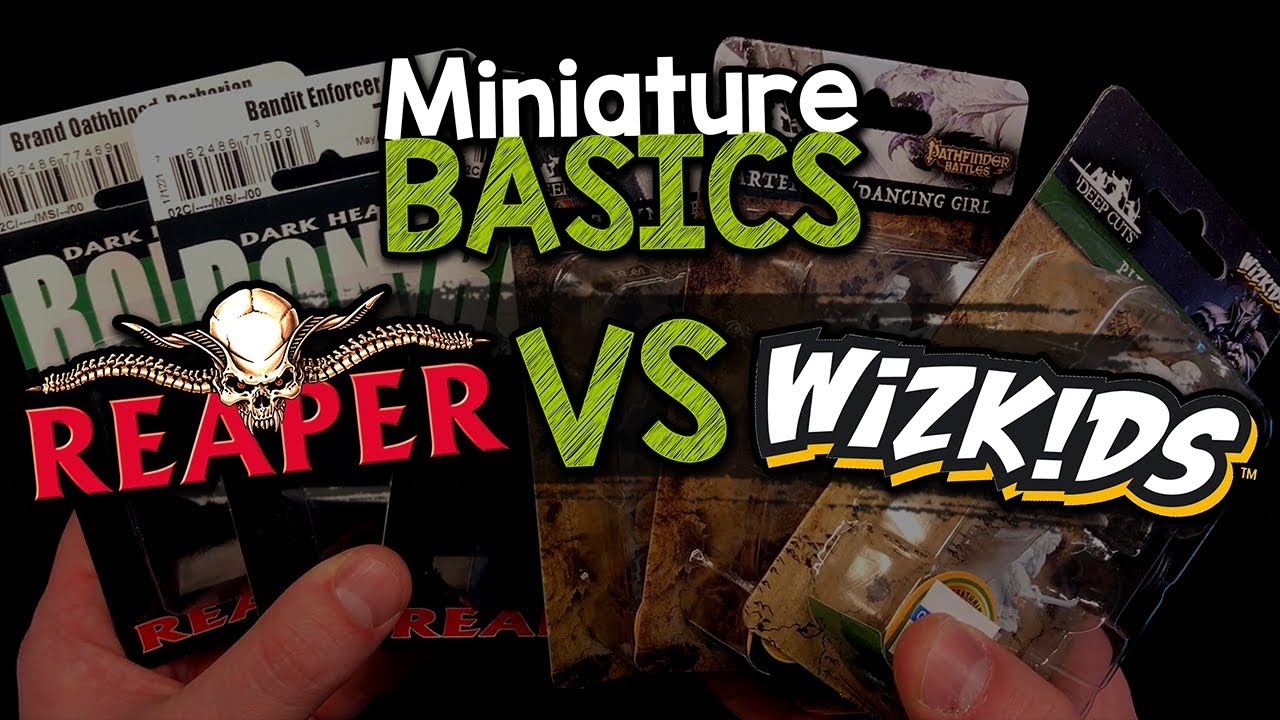 MINIATURE BASICS - Comparing the Two Major Budget Miniature Lines