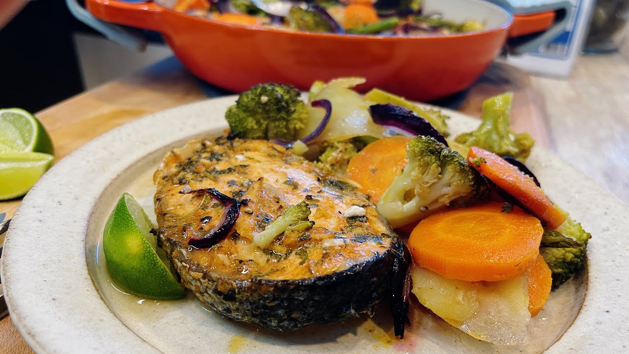 Cómo hacer salmón  al horno fácil y delicioso