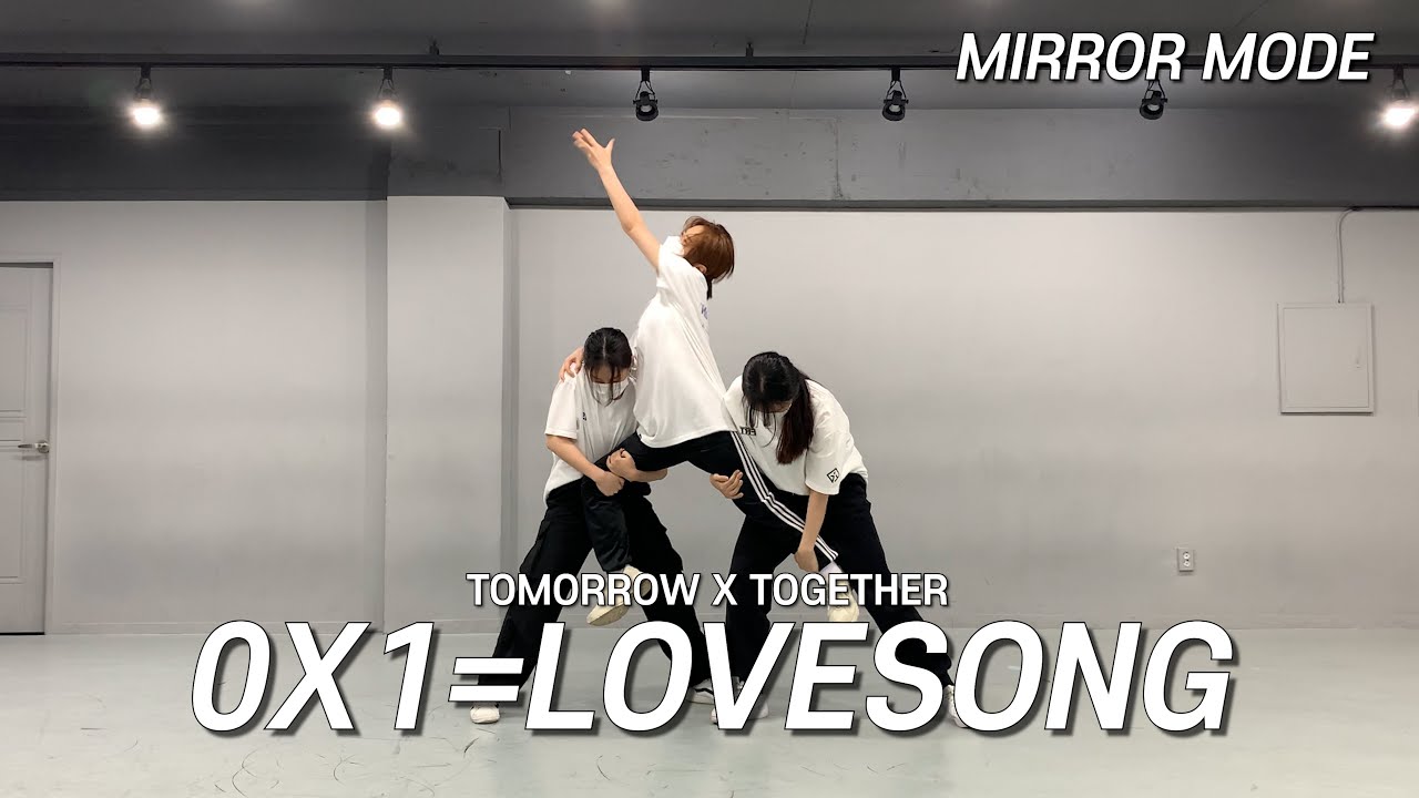 [MIRRORED] TXT(투모로우바이투게더) - 0X1=LOVESONG | 제로바이원러브송 안무 거울모드 3인 Practice ver. | 커버댄스 DANCE COVER