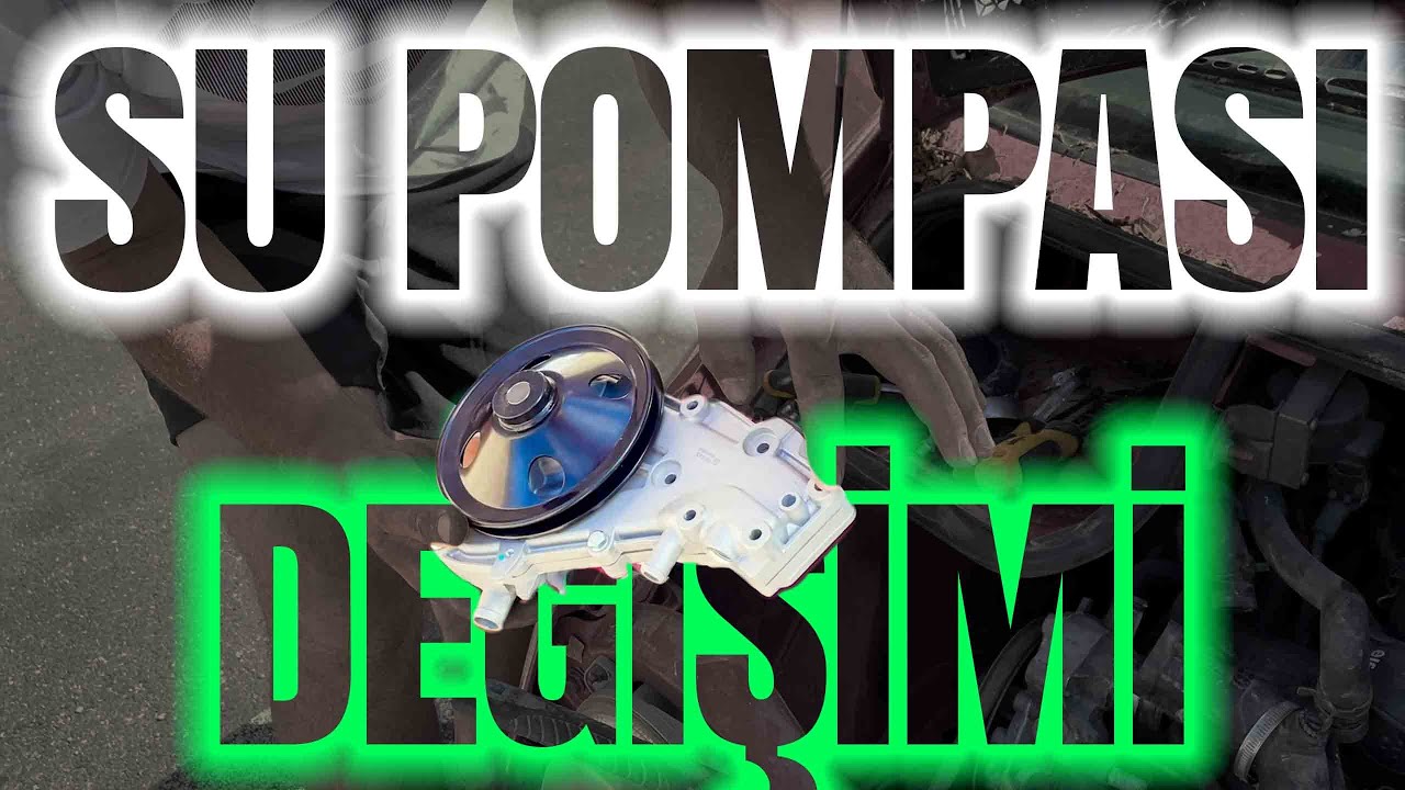 Renault Twingo 98 model SU POMPASI (DEVİR-DAİM) DEĞİŞİMİ