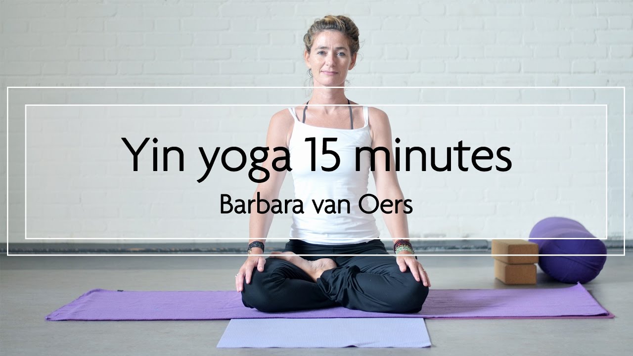 Yin yoga 15 minutes