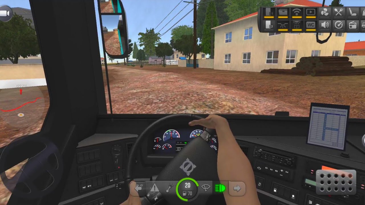 Bus Simulator Ultimate Mobile Gameplay | off road drive🛣️❌🏁 | zuuks 