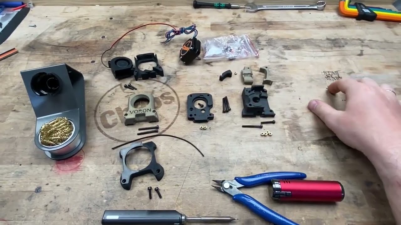 Voron 2.4 Aufbau #19 Afterburner fertigstellen