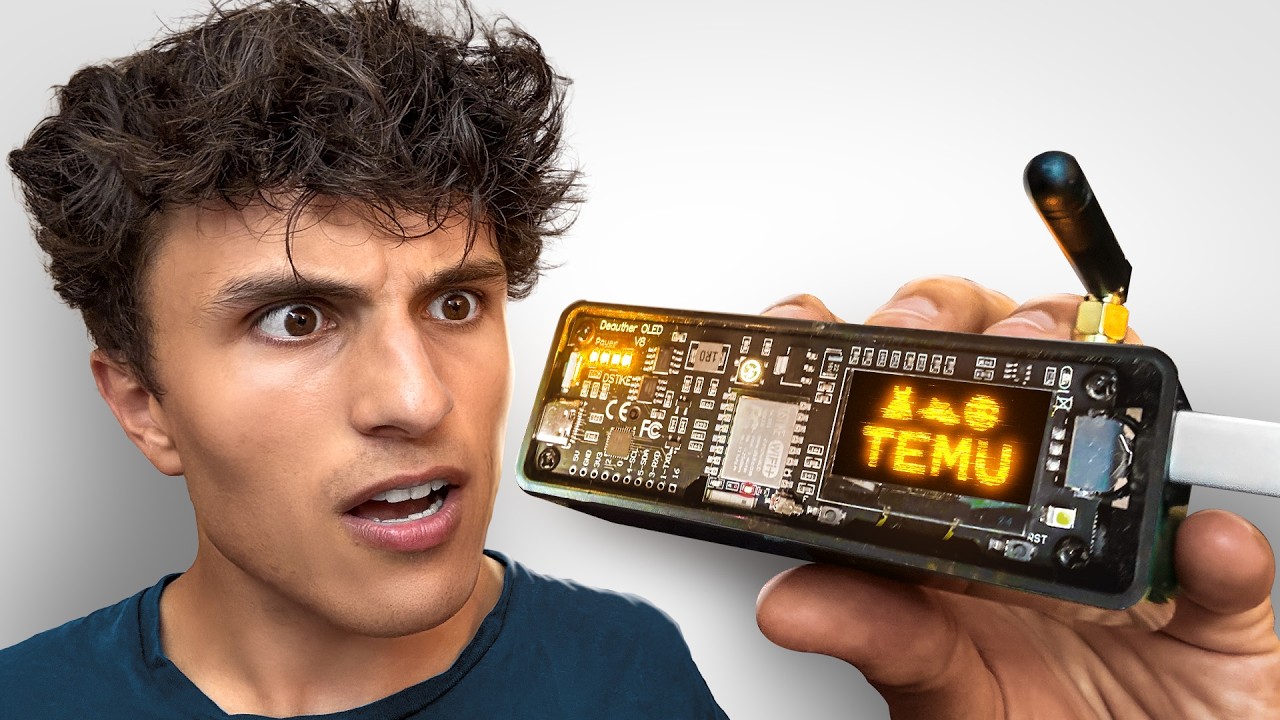 J’ai acheté les PIRES gadgets de hacker TEMU (c’est chelou)
