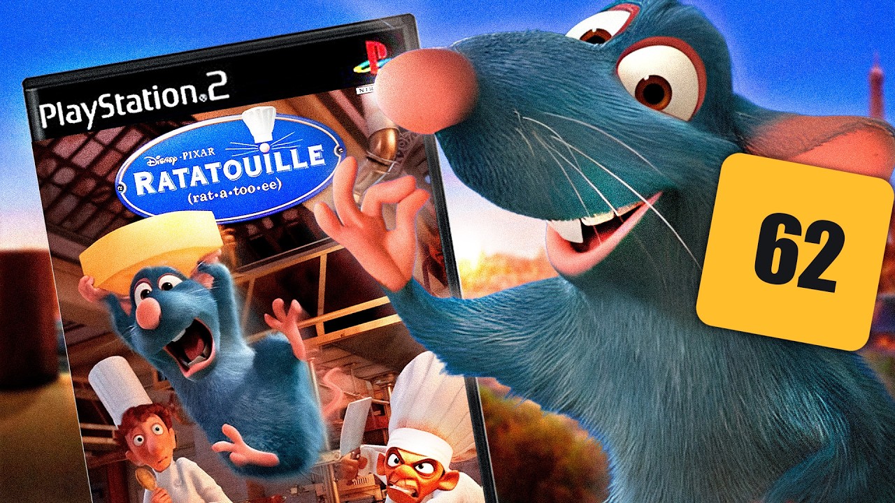 RATATOUILLE de PS2 é MUITO MELHOR do que devia ser!
