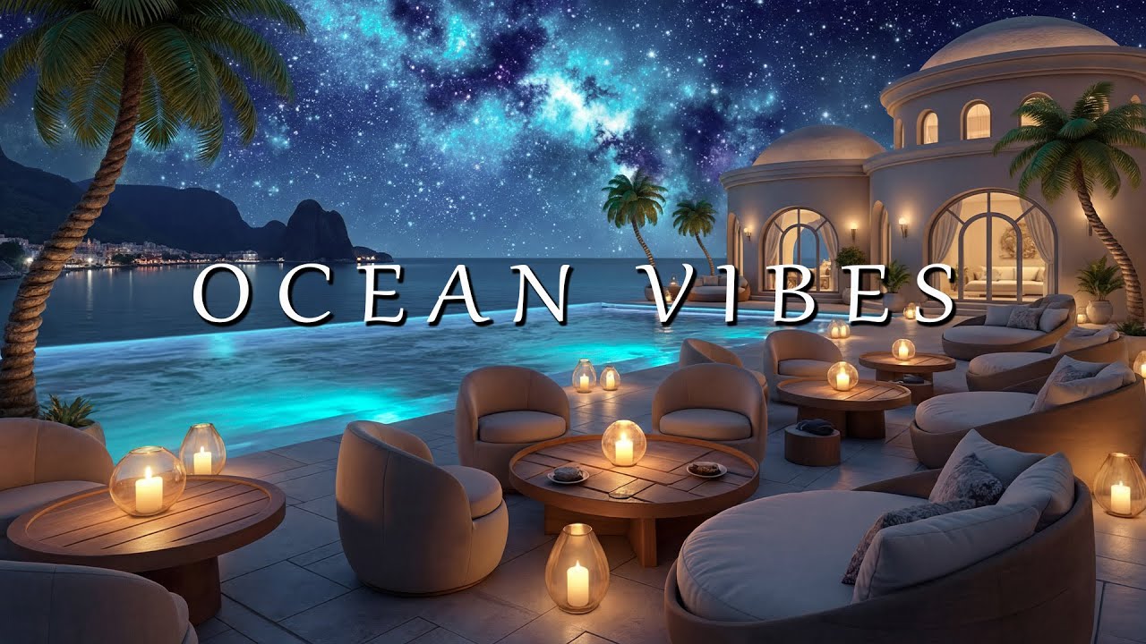 Luxury Chillout Lounge Music 2026 | Ocean Vibes • Starry Night, Poolside Calm & Tropical Escape 🌌