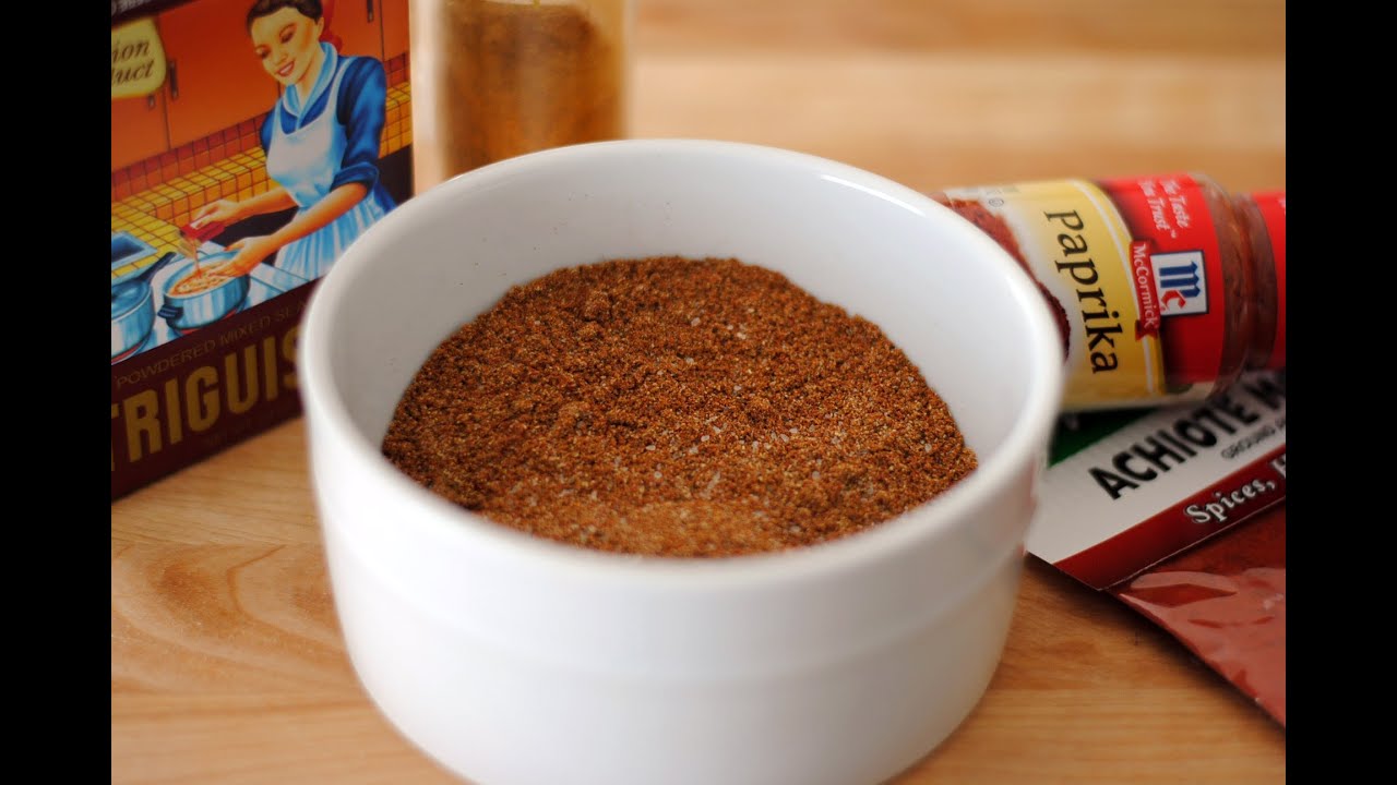 RECETA PARA HACER SAZÓN | Cómo Hacer Sazón o Triguisar Casero | SyS