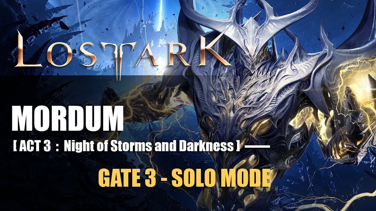 Lost Ark | Act 3 : Mordum Gate 3 - Solo Mode | 1702 LC Sharpshooter