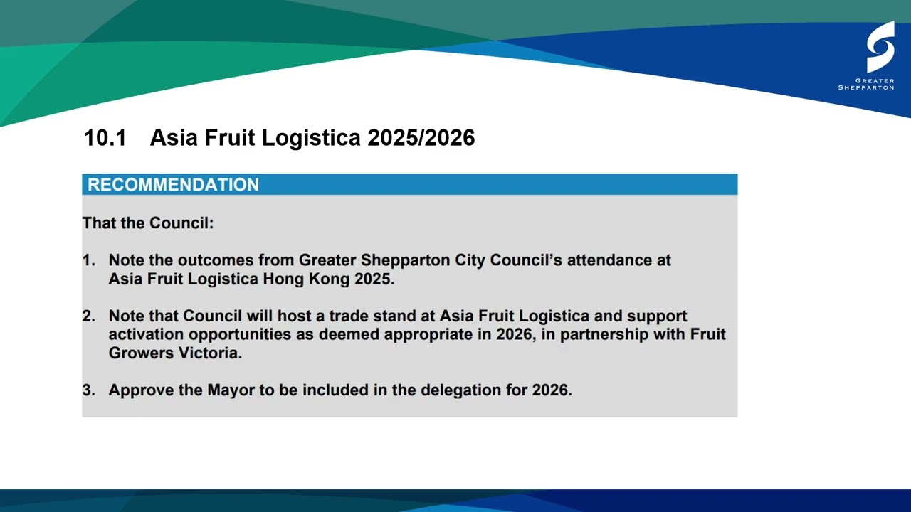 Council Meeting - Tuesday 16 December 2025