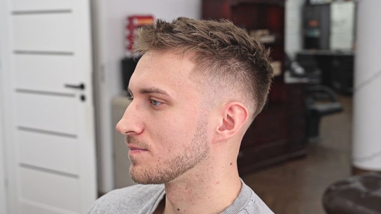 Krótka fryzura z FADE!