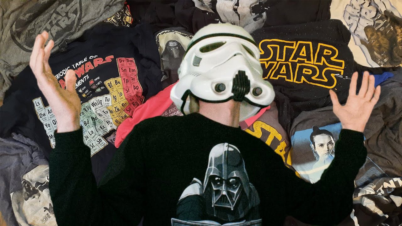I Own How Many Star Wars Shirts?