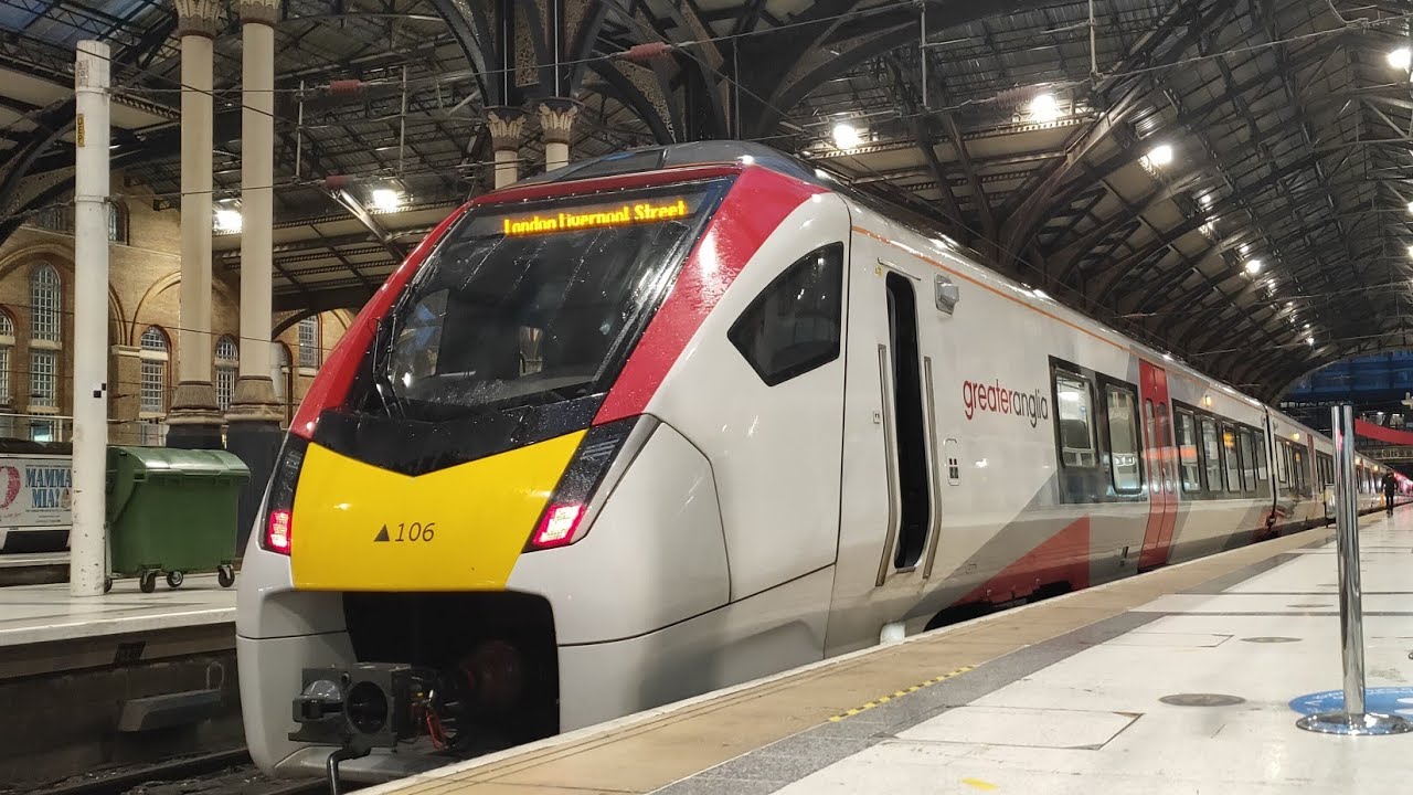*BRAND NEW + FAST* Abellio Greater Anglia Class 745/1 | Colchester - London Liverpool St. | 745106