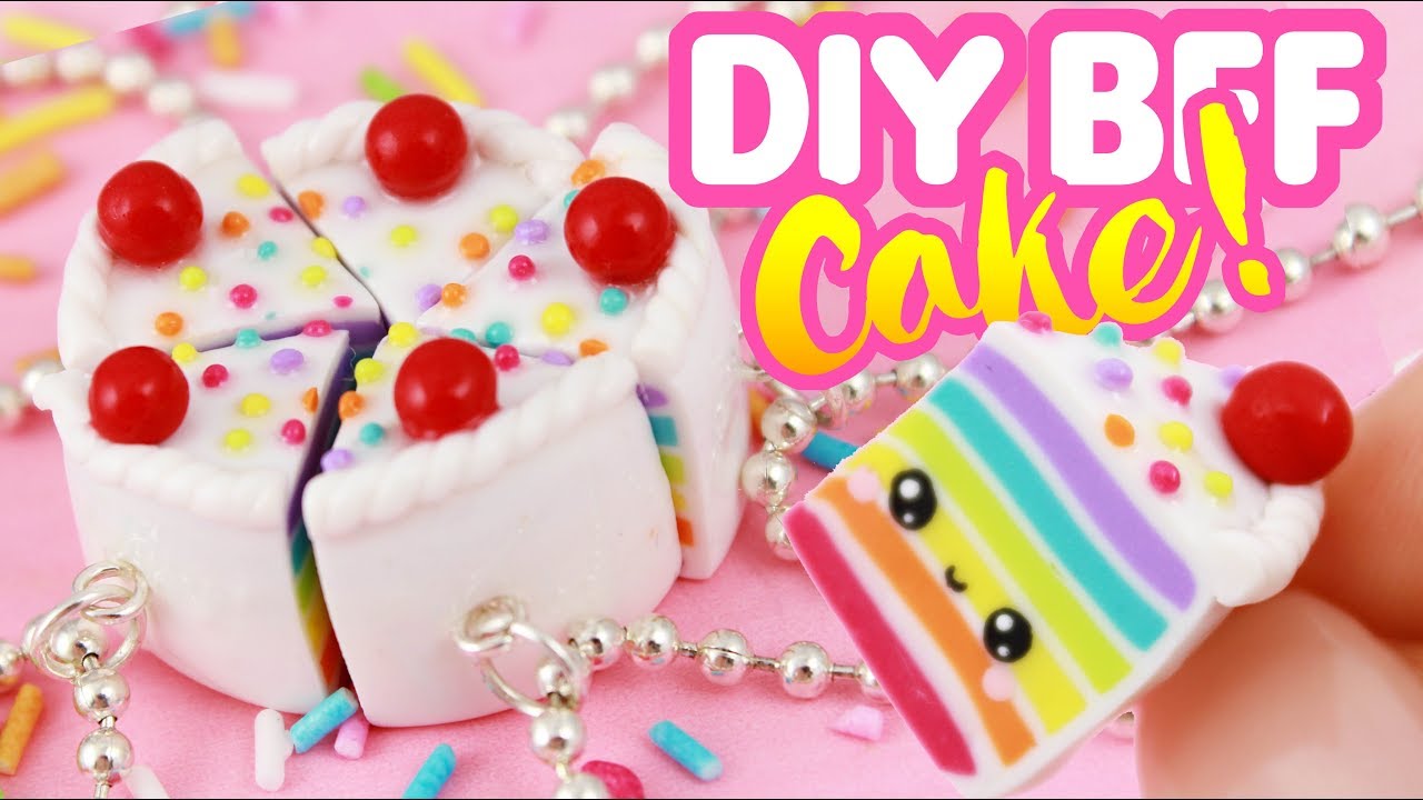 DIY BFF Rainbow Charms! - CLAY DIY! | KAWAII FRIDAY