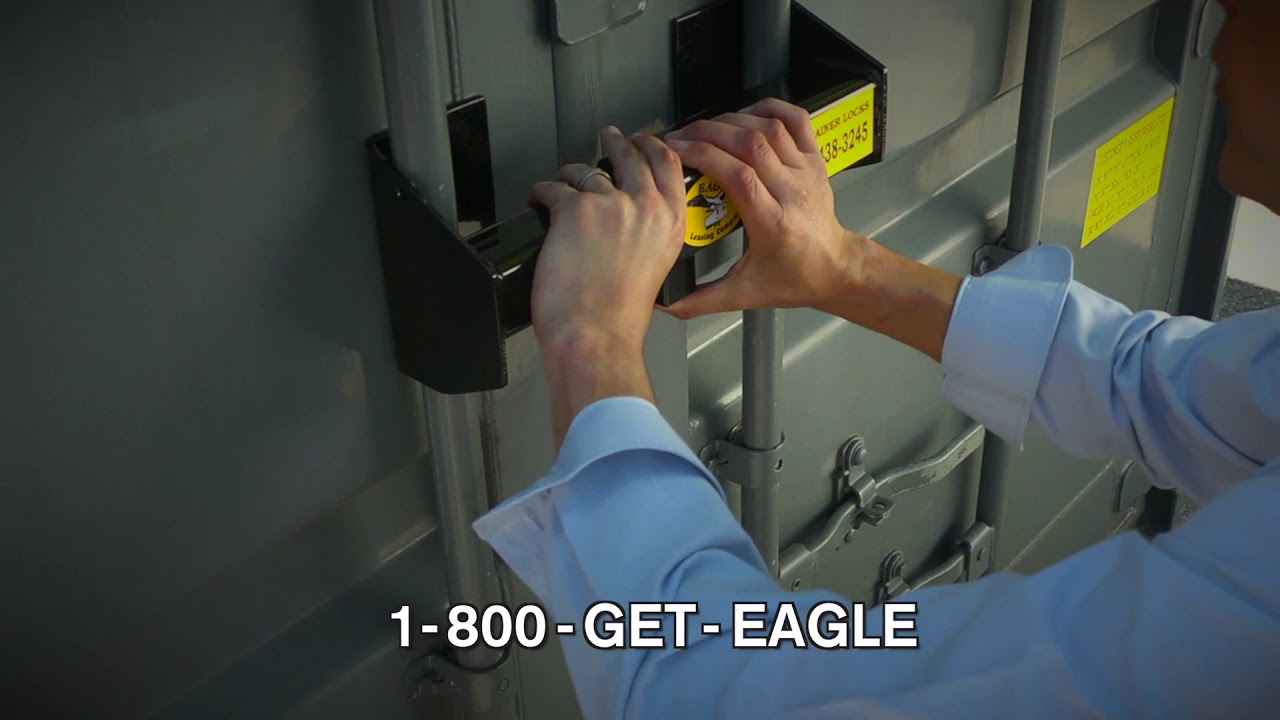 Storage Container Lock :15-second Commercial | The Eagle Leasing Company