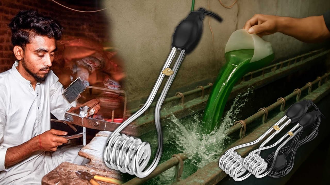 How Electric Water Heaters Immersion Rods are Manufactured? | Process of Making Heater Coils