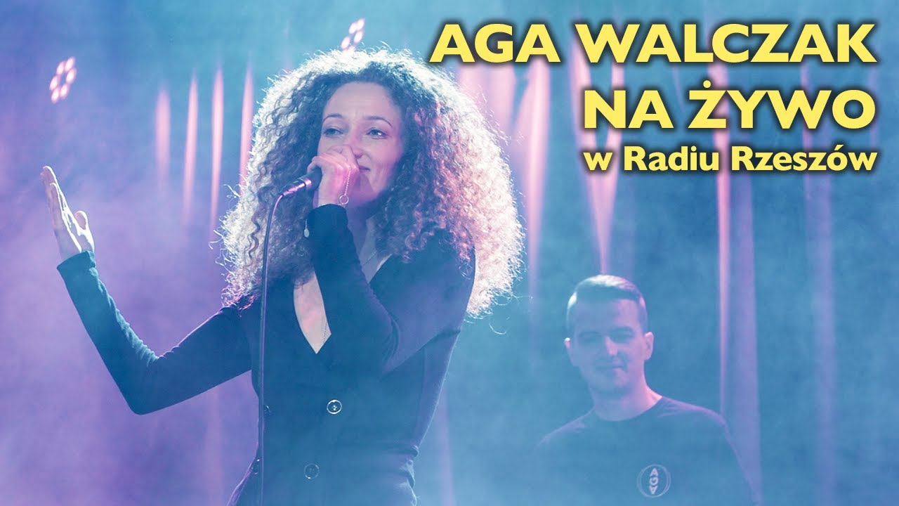 Aga Walczak - koncert w Radio Rzeszów