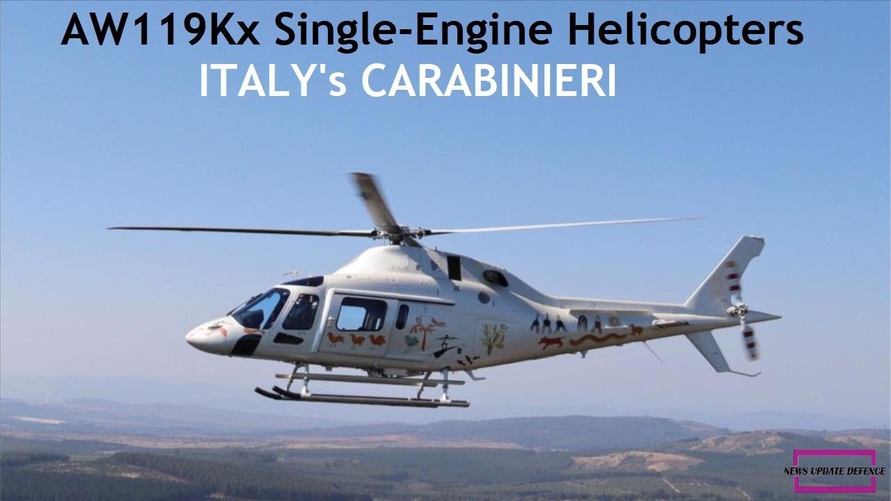 20 AW119Kx single-engine helicopters For Italy’s Carabinieri