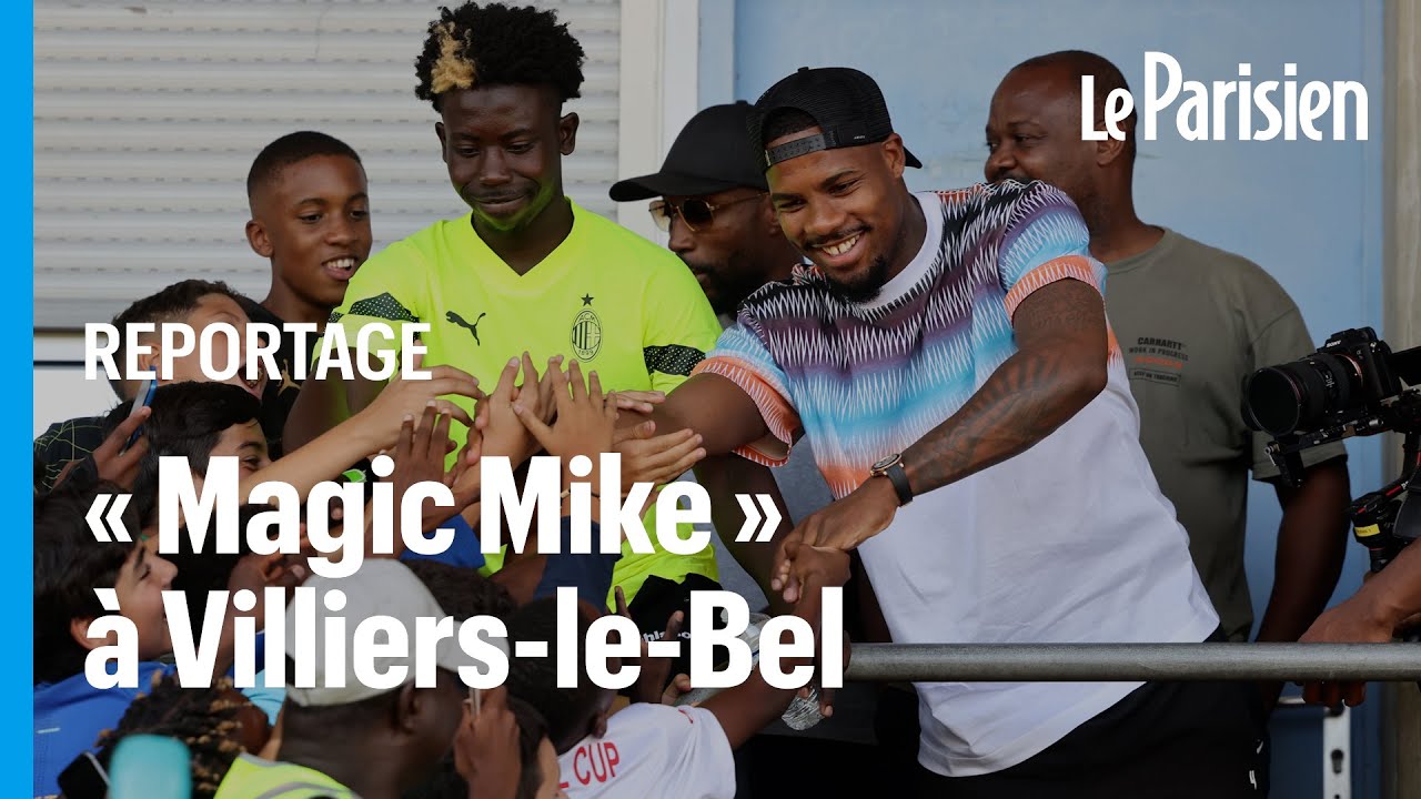 Mike Maignan, gardien des Bleus et fierté de Villiers-le-Bel, de retour sur ses terres