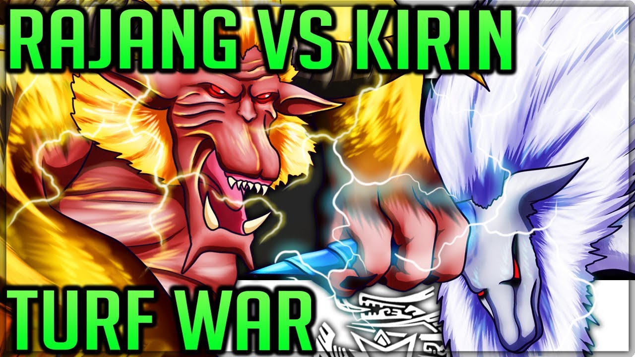 Rajang VS Kirin Turf War + Best Ecology Cutscene - Monster Hunter World Iceborne! #rajang #turfwar