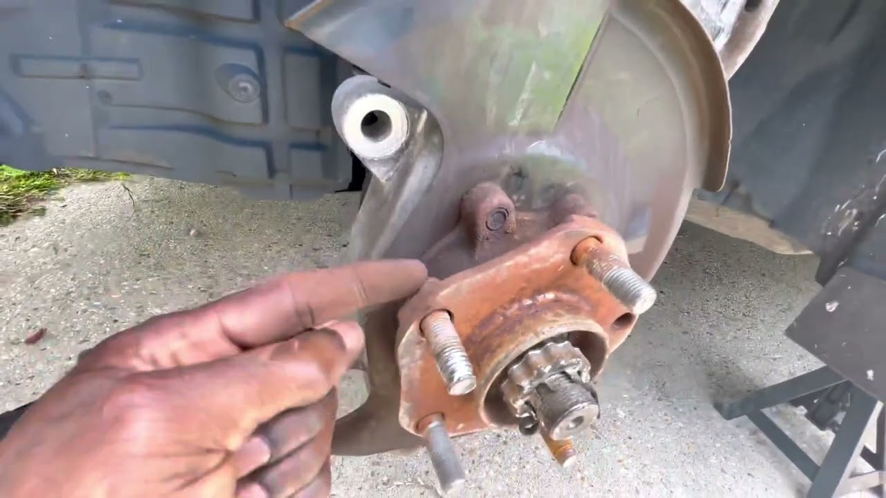 Replacing Wheel Studs 2014 Nissan Altima
